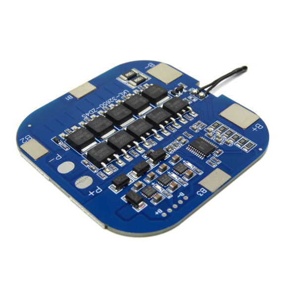 Контроллер BMS 4S 30А с активной балансировкой для LiFePO4 (LKL-32650-ZD4S)